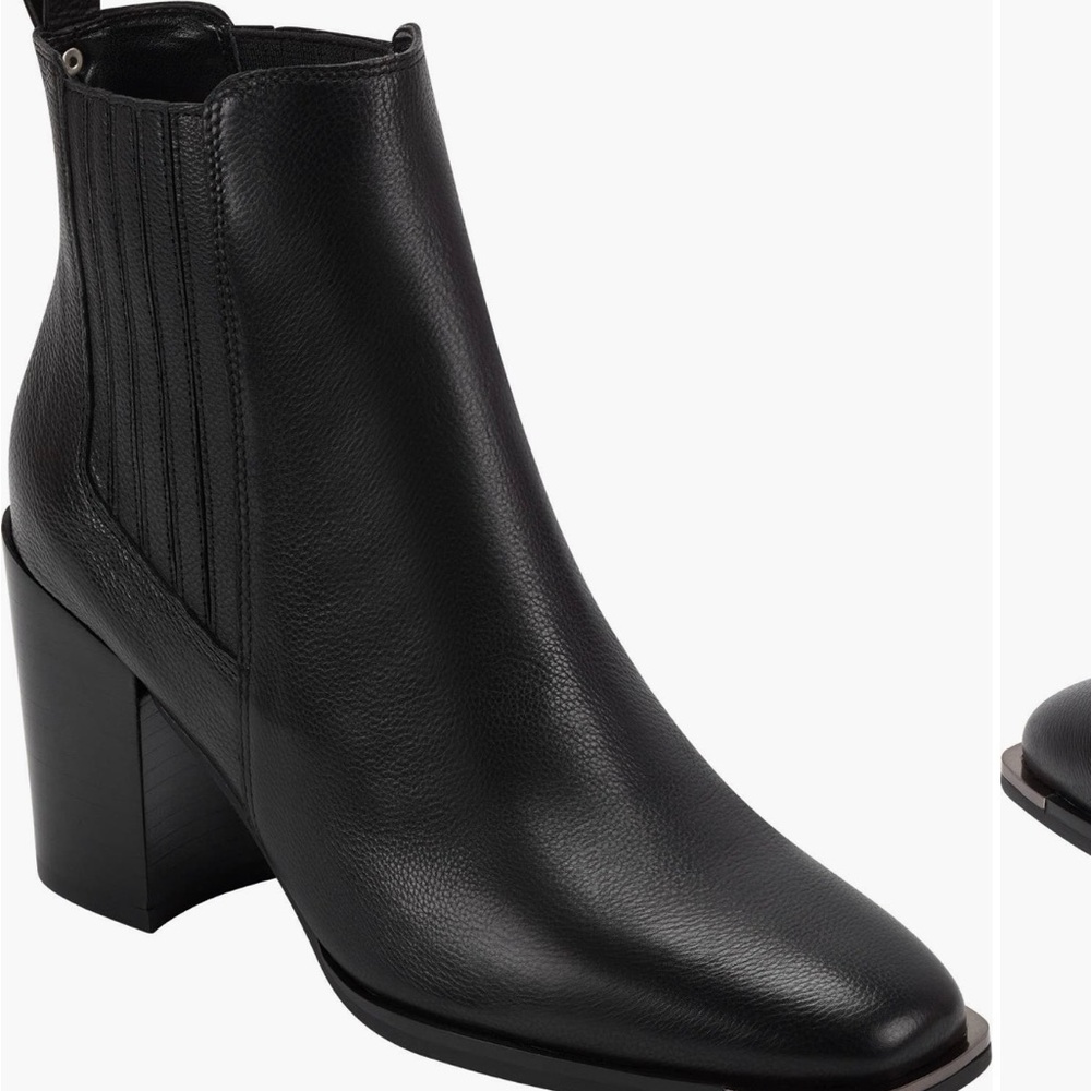 Marc Fisher Black Ankle Booties
